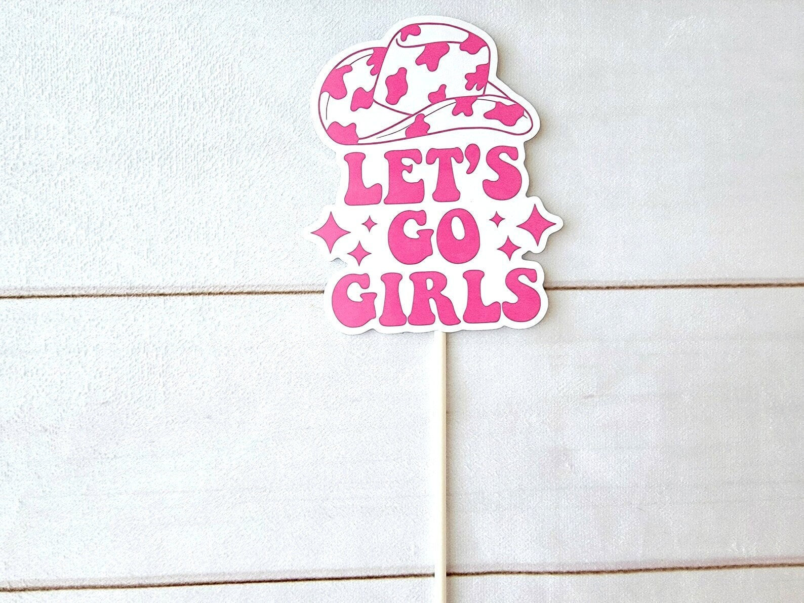 Cowgirl Cake Topper, Cowgirl Birthday Cake Topper, Cowgirl Bachelorette Cake Topper, Cowgirl Centerpieces, Cowgirl Party, Last Rodeo