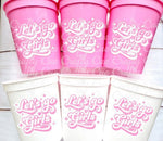 COWGIRL PARTY CUPS - Cowgirl Cups Cowgirl Party Decorations Cowgirl Bachelorette Party Cowgirl Hat Birthday Rodeo Party Cups Let's Go Girls