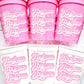 COWGIRL PARTY CUPS - Cowgirl Cups Cowgirl Party Decorations Cowgirl Bachelorette Party Cowgirl Howdy Birthday Rodeo Party Cup Let's Go Girls