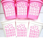 COWGIRL PARTY CUPS - Howdy Let's Go Girls Party Cups Cowgirl Cups Cowgirl Party Decorations Cowgirl Bachelorette Party Birthday Rodeo Party