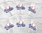 BASEBALL PARTY CUPS - Baseball Cups Baseball Party Cups Baseball Birthday Cups Baseball Cups Sports Party Cups Favors Baseball Baby Shower