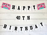 BEST OF 1983 - 40th Birthday Banner 1983 Banner 1983 Party Decorations 40th Party Decorations 40th Party Banner 40 Birthday Party Banner 80s