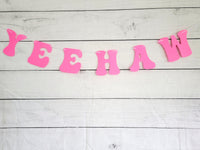 YEEHAW BANNER Cowgirl Party Banner Let's Go Girls Banner Cowgirl Birthday Banner Cowgirl Party Banner Decorations Bachelorette Party Banner