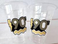 I Love the 90'S PARTY CUPS - 90's Birthday Cups 90's Party Cups 90's Decorations 90's Birthday Party 90's Birthday Party Decorations 90s