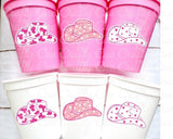 Cowgirl Hat Party Cups Cowgirl Party Cups Cowgirl Favors Let's Go Girls Cups Rodeo Party Cups Cowgirl Bachelorette Party Cups Favors