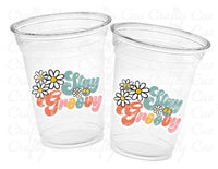 70'S PARTY CUPS - 70's Birthday Cups 70's Party Cups 70's Decorations 70's Birthday Party 70's Birthday Party Decorations Hippie Party Decor