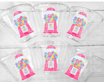 GUMBALL PARTY CUPS - Gumball Birthday Gumball Party Gum Ball Cups Candy Birthday Candy Cups Dessert Table Cups Sweets Table Cups Candy Gum