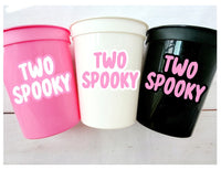 HALLOWEEN PARTY CUPS - Ghost Cups Halloween Decorations Halloween Birthday Halloween Party Candy Cups Treat Cups Cute Ghost Party Cups