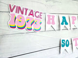 BEST OF 1973 - 50th Birthday Banner 1973 Banner 1973 Party Decorations 50th Party Decorations 50th Party Banner 50 Birthday Party Banner 70s