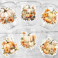 FALL PUMPKIN PARTY - Disposable Fall Pumpkin Party Little Pumpkin Fall Baby Shower Pink Pumpkin Fall Baby shower White Pumpkin Party Cups