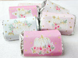 30 - PINK PUMPKIN STICKERS