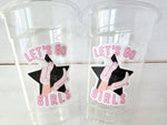 COWGIRL Party Cups - Let's Go Girls Cowgirl Bachelorette Party Cups Cowgirl Cups Cowgirl Party Decorations Cowgirl Birthday Rodeo Party Cup