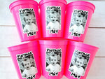 Personalized Party cups, Custom plastic cups, Custom Face Party Decorations, Personalized Birthday Cups, Custom Face Cups, Party Favor Cups