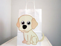 Puppy Dog Party Favor, Goody, Gift Bags - Tan Dog - 92171143A