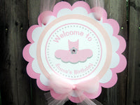 Ballerina Tutu Cupcake Toppers - Light Pink TuTu (4217713P)