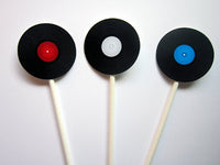 Record Cupcake Toppers - Album Cupcake Toppers