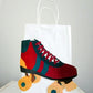 Roller Skate Cupcake Toppers - Old School