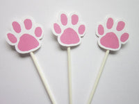 Paw Print Goody Bags, Paw Print Favor Bags, Paw Print Party Bags, Puppy Party, Dog Party, Paw Print