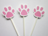 Paw Print Goody Bags, Paw Print Favor Bags, Paw Print Party Bags, Puppy Party, Dog Party, Paw Print