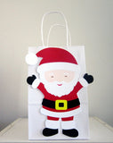 Santa Claus Goody Bags, Santa Claus Favor Bags, Santa Claus Gift Bags, Christmas Party Favors - Santa Claus
