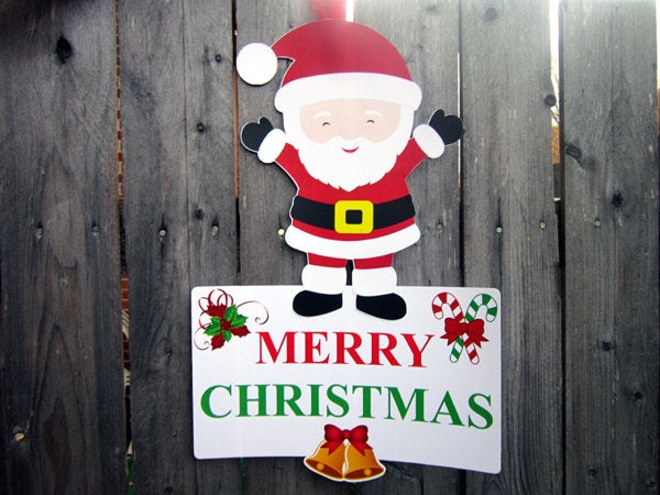 Santa Claus Goody Bags, Santa Claus Favor Bags, Santa Claus Gift Bags, Christmas Party Favors - Santa Claus