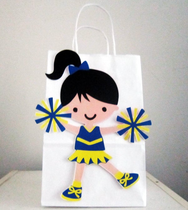 Cheerleader Cupcake Toppers 22418212A