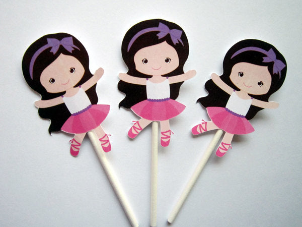 Ballerina Goody Bags, Ballet Goody Bags, Ballet Favor Bags, Ballet Goody Bags - Purple Headband