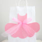 Ballerina Tutu Cupcake Toppers - Light Pink TuTu