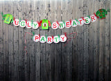 Ugly Sweater Cupcake Toppers, Ugly Sweater Party Cupcake Toppers, Ugly Sweater Party - Ugly Christmas Sweater Party Decorations