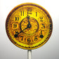 Clock Cupcake Toppers - Antique Clock Cupcake Toppers - New Years Eve Clock Cupcake Toppers