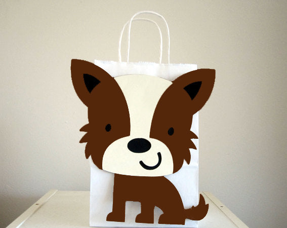 Puppy Party Cupcake Toppers - Dog Cupcake Toppers - Puppy Birthday, Puppy Party - Terrier Cupcake Toppers