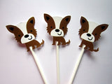 Puppy Dog Party Favor, Goody, Gift Bags - Terrier Puppy (32717117A)