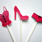 Lingerie Cupcake Toppers, Bridal Shower Toppers - Bachelorette Party Toppers