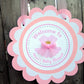 Princess Tutu Baby Shower Cupcake Toppers - Princess Cupcake Toppers, Pink Gold Cupcake Toppers, Item# 81116940P