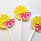 Lemonade Party Cupcake Toppers - Lemon Slices Cupcake Toppers - Lemonade Birthday Party