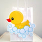 Rubber Ducky Goody Bags, Rubber Ducky Favor Bags, Rubber Ducky Gift Bags