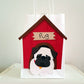 Pug Cupcake Toppers, Puppy Party Cupcake Toppers - Pug Cupcake Toppers
