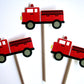 Firetruck Goody Bags, Firetruck Favor Bags, Firetruck Party Bags, Firetruck Bags