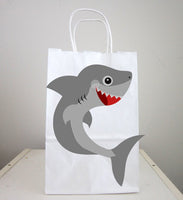 Shark Goody Bags, Shark Favor Bags, Shark Party Bags, Shark Birthday, Under the Sea Goody Bags, Under the Sea Favor Bags - Item# 811161027A