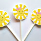 Sunshine Cupcake Toppers, Sun Cupcake Toppers, Girl Sunshine, You are my sunshine