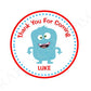 Monster Cupcake Toppers, Monster Birthday Party Cupcake Toppers, Monster Party Cupcake Toppers