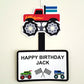 Monster Truck Goody Bags, Monster Truck Favor Bags, Monster Truck Gift Bags, Monster Truck Birthday, Monster Truck Party