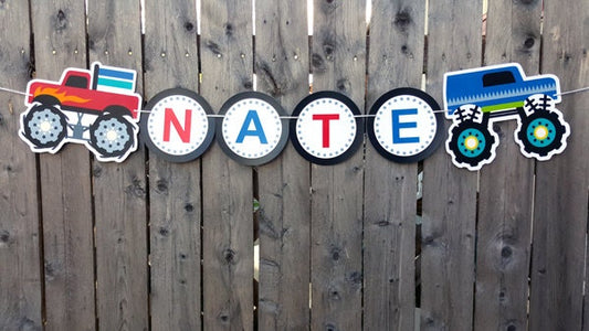 Monster Truck Goody Bags, Monster Truck Favor Bags, Monster Truck Gift Bags, Monster Truck Birthday, Monster Truck Party