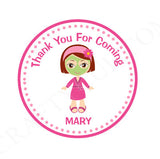 Spa Birthday Cupcake Toppers - Spa Party Cupcake Toppers - Spa Cupcake Toppers (72517141P)