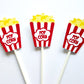 Movie Party Goody Bags, Popcorn Goody Bags, Popcorn Favor Bags, Popcorn Gift Bags