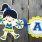 Cheerleader Goody Bags, Cheerleader Favor Bags, Cheerleader Gift Bags, Cheerleading Goody Bags