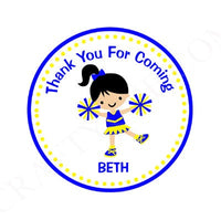 Cheerleader Goody Bags, Cheerleader Favor Bags, Cheerleader Gift Bags, Cheerleading Goody Bags