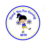 Cheerleader Goody Bags, Cheerleader Favor Bags, Cheerleader Gift Bags, Cheerleading Goody Bags