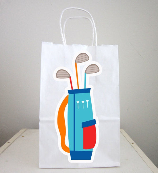 Golf Club Goody Bags, Golfing Goody Bags, Golfing Party Favor Bags, Golfing Gift Bags, Golf Goodie Bags, Golf Goody Bags