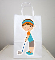 Golfing Goody Bags, Golfing Party Favor Bags, Golfing Gift Bags, Golf Goodie Bags, Golf Goody Bags